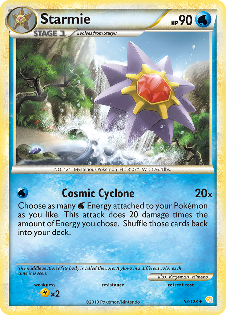 Starmie - 053/123 - HeartGold & SoulSilver