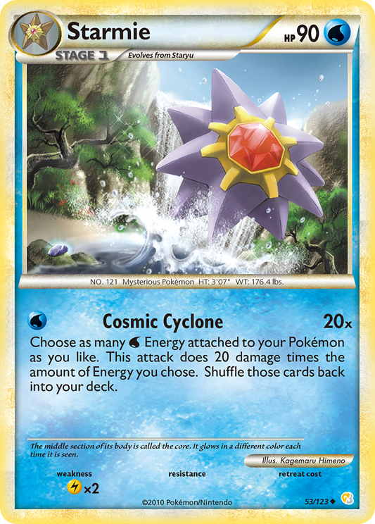 Starmie - 053/123 - HeartGold & SoulSilver