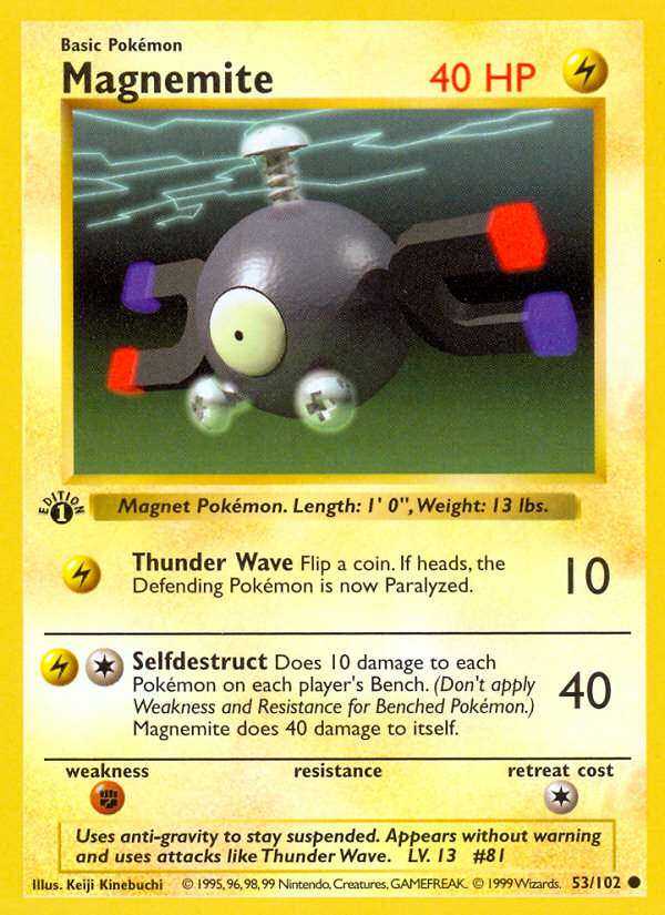 Magnemite - 053/102 - Base