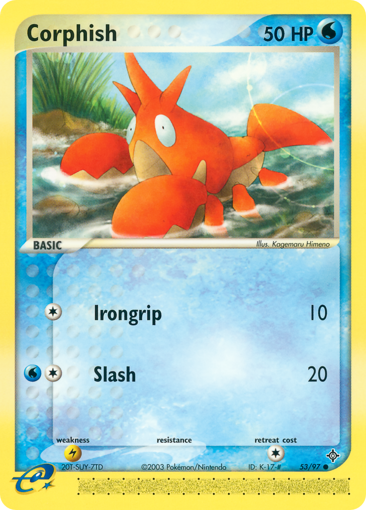 Corphish - 53/97 - Dragon