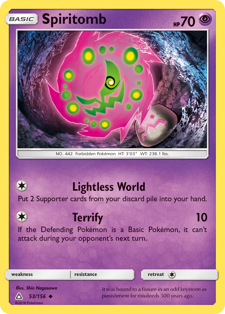 Spiritomb - 053/156 - Ultra Prism