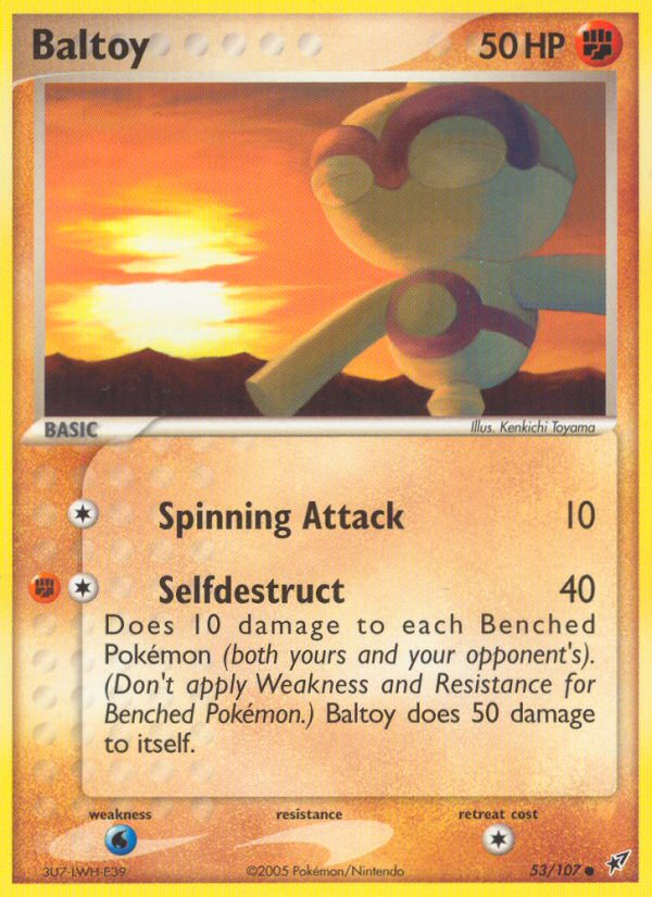 Baltoy - 053/107 - Deoxys