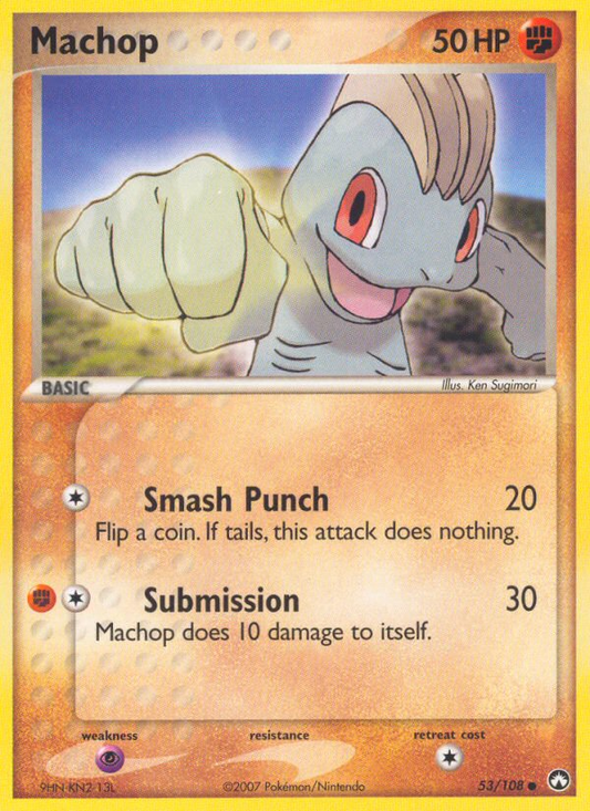 Machop - 053/108 - Power Keepers