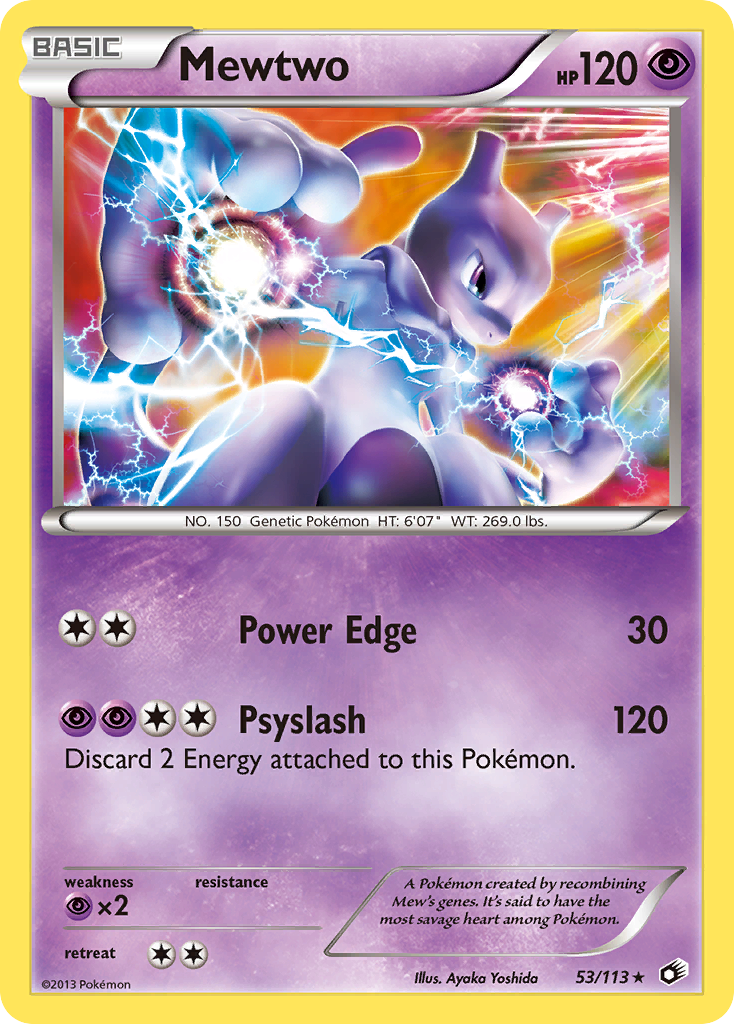 Mewtwo - 053/113 - Legendary Treasures