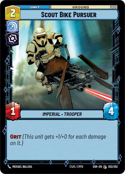 Scout Bike Pursuer - 032/252 - Common - Spark of Rebellion