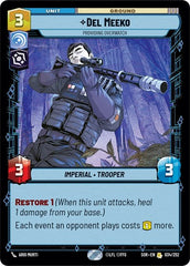 Del Meeko - Providing Overwatch - 034/252 - Rare - Spark of Rebellion