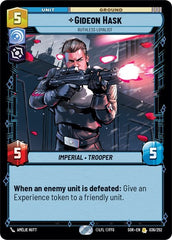 Gideon Hask - Ruthless Loyalist - 036/252 - Rare - Spark of Rebellion