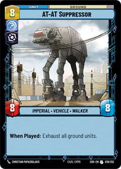 AT-AT Suppressor - 039/252 - Uncommon - Spark of Rebellion