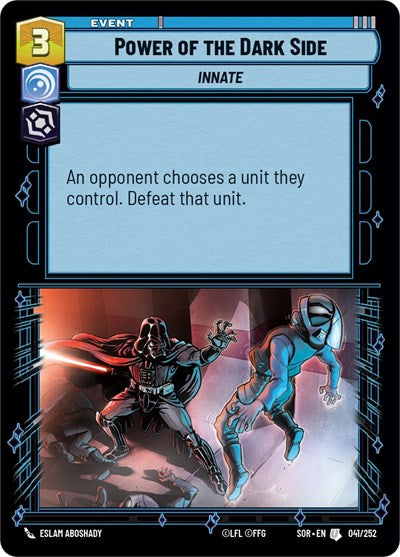 Power of the Dark Side - 041/252 - Uncommon - Spark of Rebellion