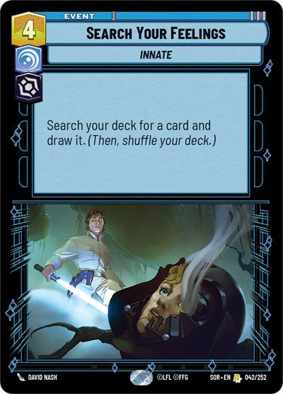 Search Your Feelings - 042/252 - Rare - Spark of Rebellion
