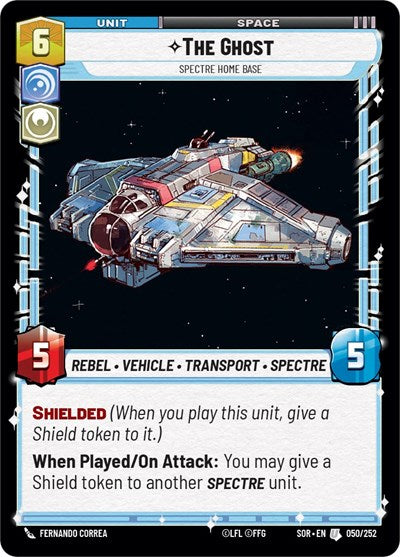 The Ghost - Spectre Home Base - 050/252 - Uncommon - Spark of Rebellion