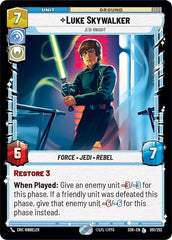 Luke Skywalker - Jedi Knight - 051/252 - Legendary - Spark of Rebellion