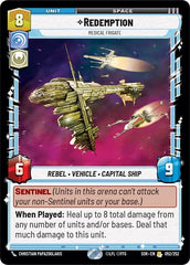 Redemption - Medical Frigate - 052/252 - Rare - Spark of Rebellion