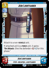 Jedi Lightsaber - 054/252 - Rare - Spark of Rebellion