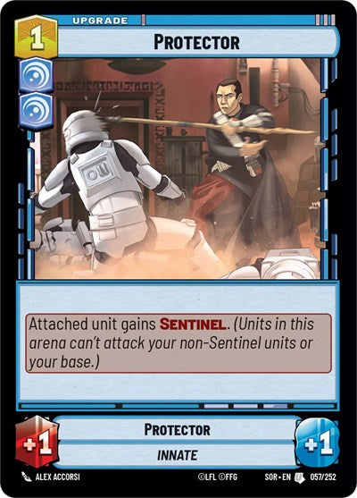 Protector - 057/252 - Uncommon - Spark of Rebellion