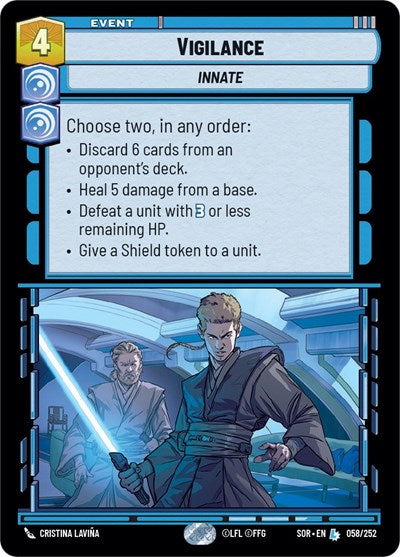 Vigilance - 058/252 - Legendary - Spark of Rebellion
