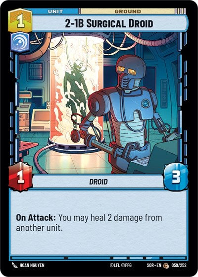 2-1B Surgical Droid - 059/252 - Common - Spark of Rebellion