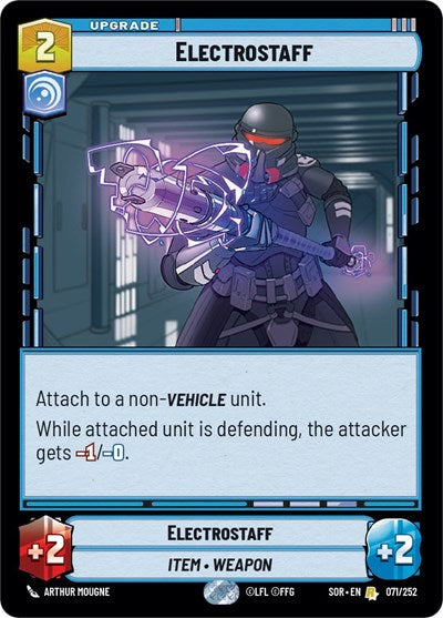 Electrostaff - 071/252 - Rare - Spark of Rebellion