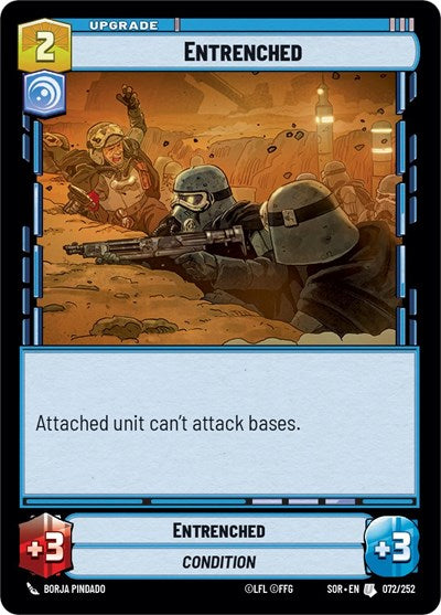 Entrenched - 072/252 - Uncommon - Spark of Rebellion
