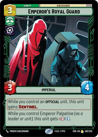 Emperor's Royal Guard - 082/252 - Rare - Spark of Rebellion