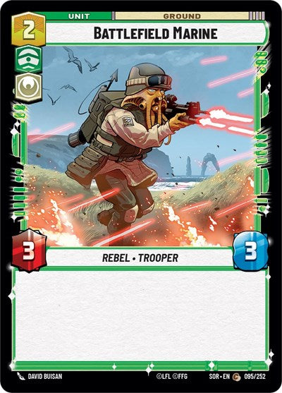 Battlefield Marine - 095/252 - Common - Spark of Rebellion