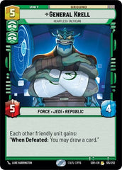 General Krell - Heartless Tactician - 105/252 - Rare - Spark of Rebellion