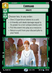 Command - 107/252 - Legendary - Spark of Rebellion