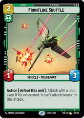 Frontline Shuttle - 110/252 - Rare - Spark of Rebellion