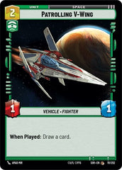 Patrolling V-Wing - 111/252 - Common - Spark of Rebellion