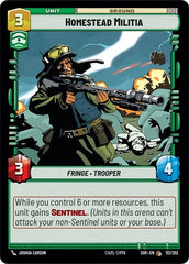 Homestead Militia - 113/252 - Common - Spark of Rebellion