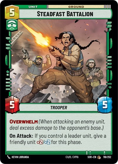 Steadfast Battalion - 116/252 - Common - Spark of Rebellion