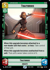 Traitorous - 122/252 - Rare - Spark of Rebellion