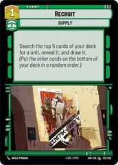 Recruit - 123/252 - Common - Spark of Rebellion