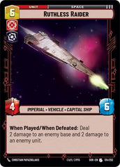 Ruthless Raider - 134/252 - Uncommon - Spark of Rebellion
