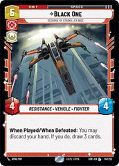 Black One - Scourge of Starkiller Base - 147/252 - Legendary - Spark of Rebellion