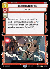 Heroic Sacrifice - 150/252 - Rare - Spark of Rebellion