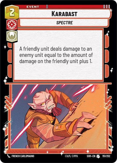 Karabast - 151/252 - Uncommon - Spark of Rebellion