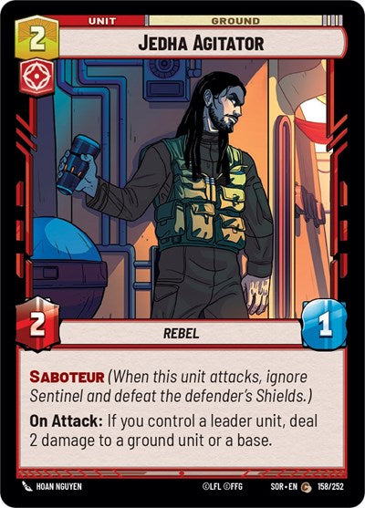 Jedha Agitator - 158/252 - Common - Spark of Rebellion