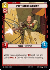 Partisan Insurgent - 159/252 - Common - Spark of Rebellion
