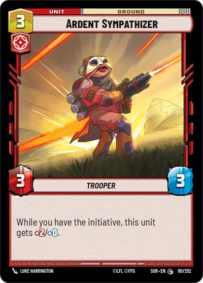 Ardent Sympathizer - 161/252 - Common - Spark of Rebellion