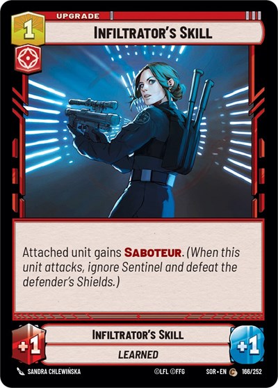 Infiltrator's Skill - 166/252 - Common - Spark of Rebellion