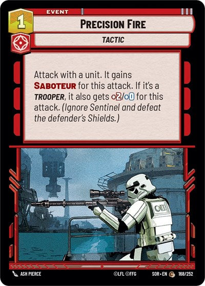 Precision Fire - 168/252 - Common - Spark of Rebellion
