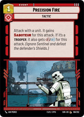 Precision Fire - 168/252 - Common - Spark of Rebellion