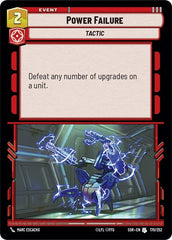 Power Failure - 170/252 - Uncommon - Spark of Rebellion