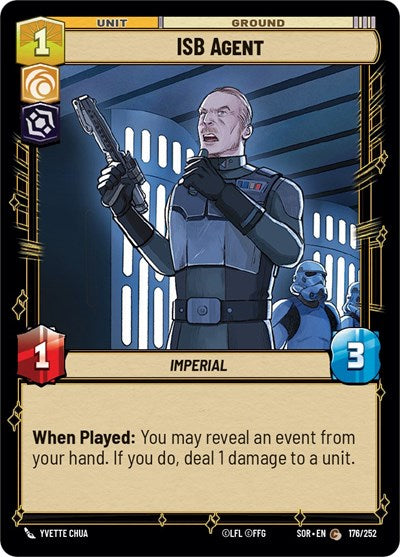 ISB Agent - 176/252 - Common - Spark of Rebellion