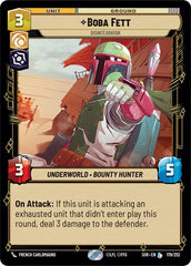 Boba Fett - Disintegrator - 179/252 - Legendary - Spark of Rebellion