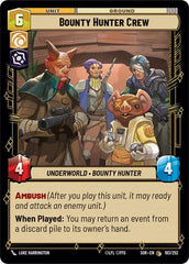 Bounty Hunter Crew - 183/252 - Common - Spark of Rebellion
