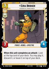 Ezra Bridger - Resourceful Troublemaker - 192/252 - Uncommon - Spark of Rebellion