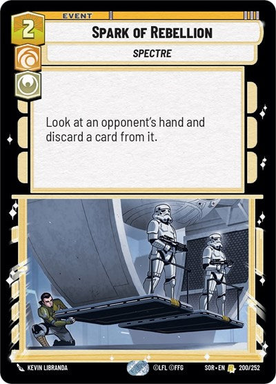 Spark of Rebellion - 200/252 - Rare - Spark of Rebellion