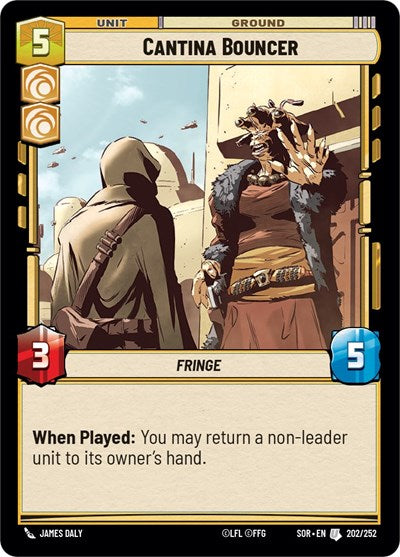 Cantina Bouncer - 202/252 - Uncommon - Spark of Rebellion